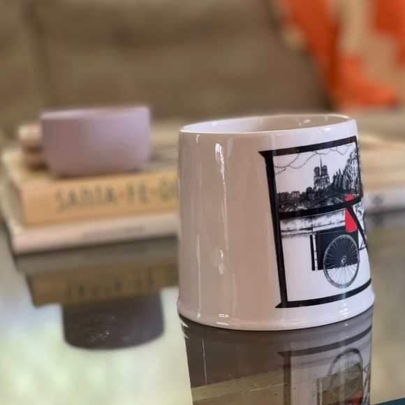 Florence Balducci “B” Animal Alphabet Monogram Mug Bicycle Girl - Picture 3 of 9